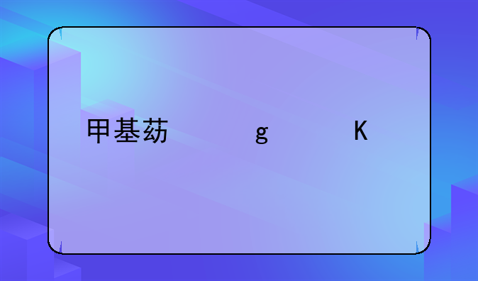甲基苯丙胺毒害