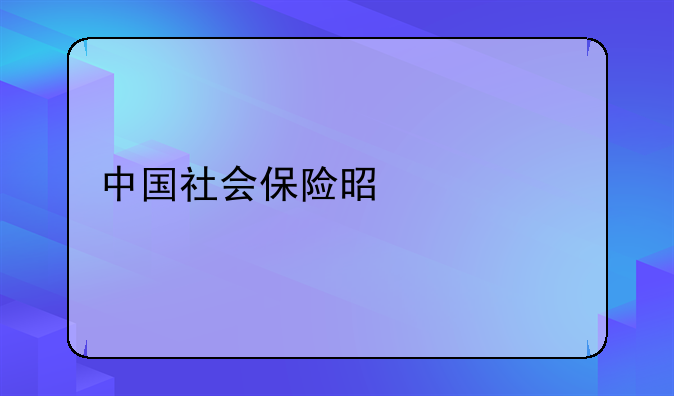 中国社会保险是什么